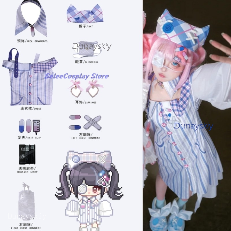 Anime Cosplay Ideas For Women - Navidad Christmas disfraz Infinity Nikki Cosplay