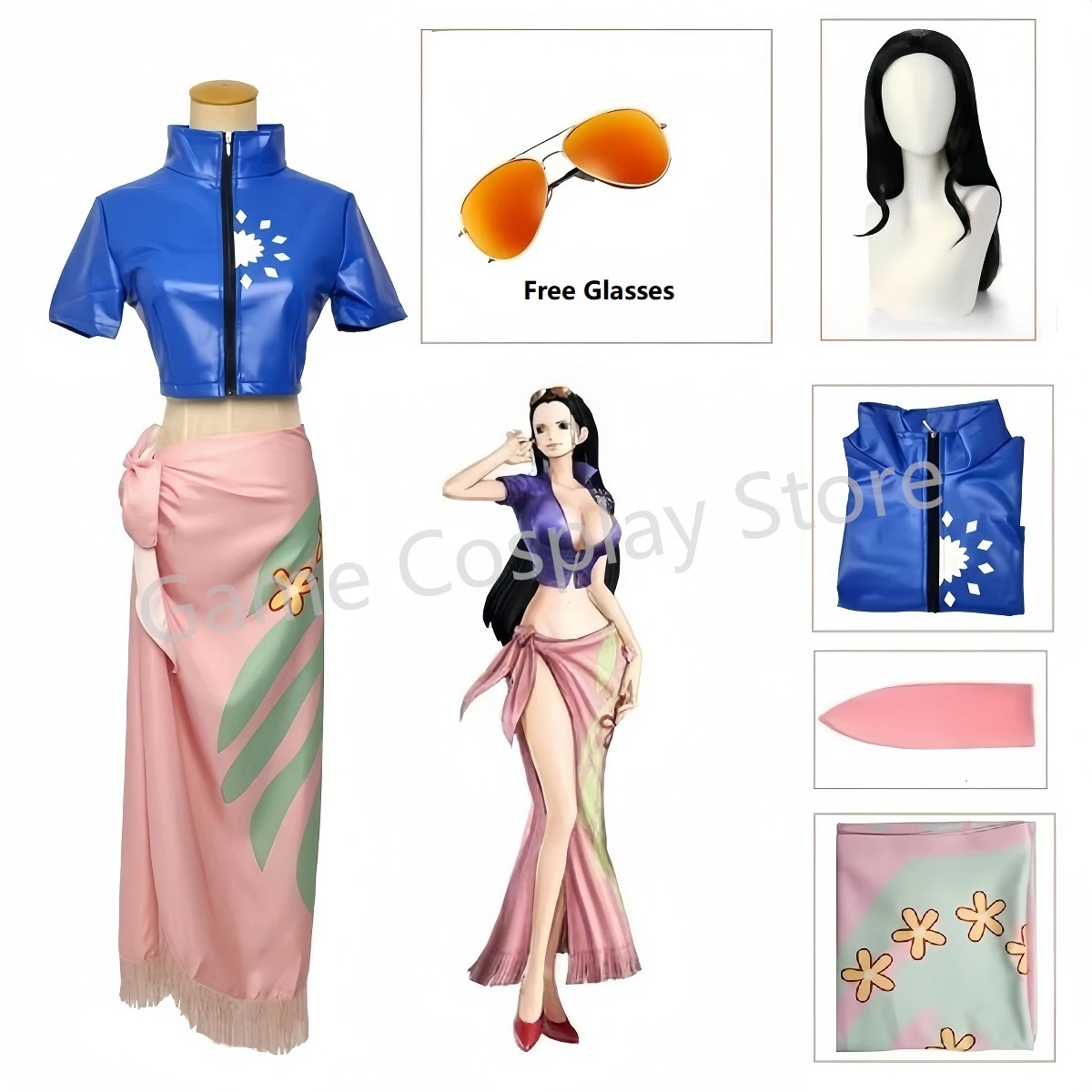 Anime Cosplay Yor - Nico Robin Cosplay Costume Dress Outfits
