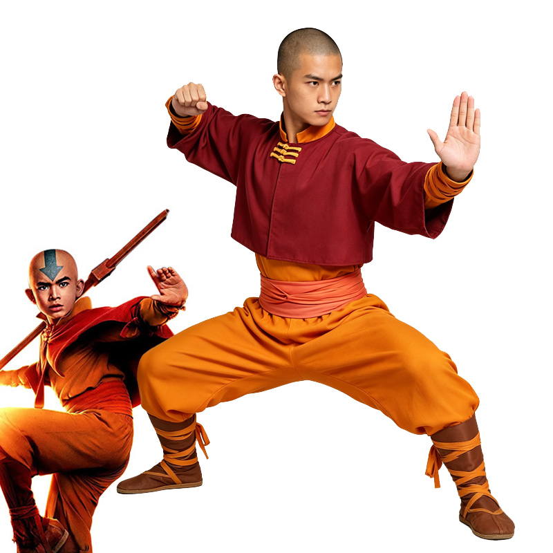 Cosplay Avatar Anime - Avatar The Last Airbender Avatar Aang