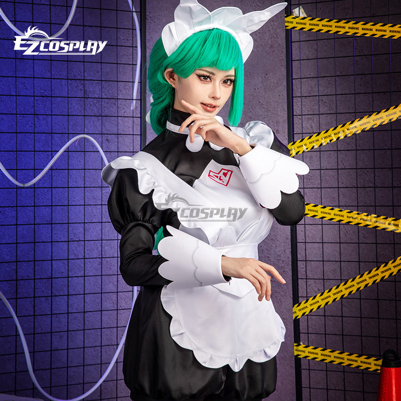 Anime Cosplay Black Girl - Legends Z-A Lebanne Harujio Maid Cosplay