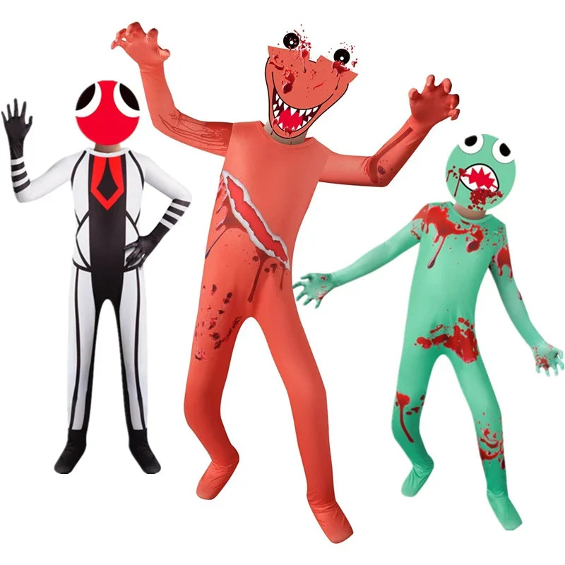 Anime Cosplay Roblox - Kids Halloween Costumes Anime Rainbow Friend