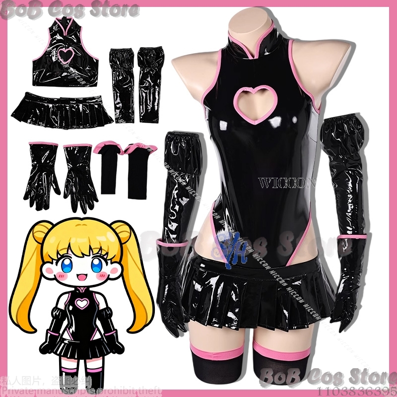 Anime Cosplay Black Girl - Hot Girls Jirai Kei Y2K Halloween