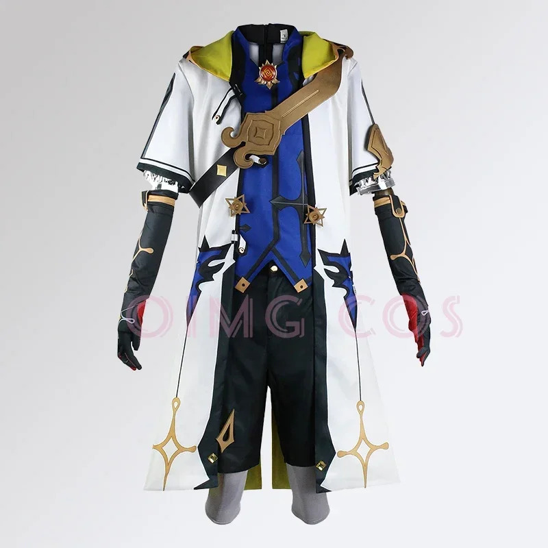 CyGenshin Impact Albedo Cospla - Anime Cosplay Albedo 评论和价格