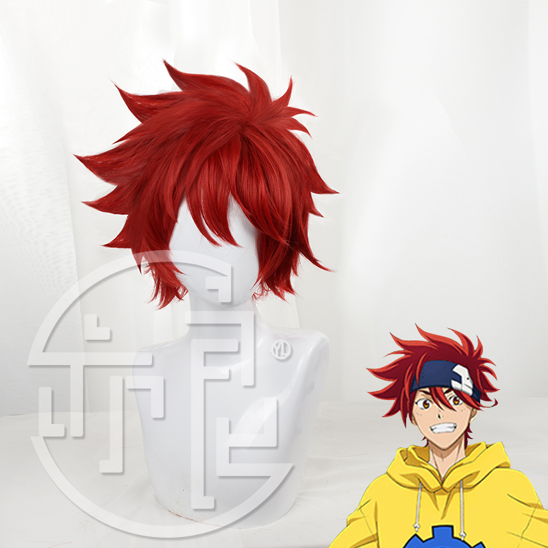 Anime SK8 the Infinity Reki Co - Anime Cosplay With Red Hair 评论和价格