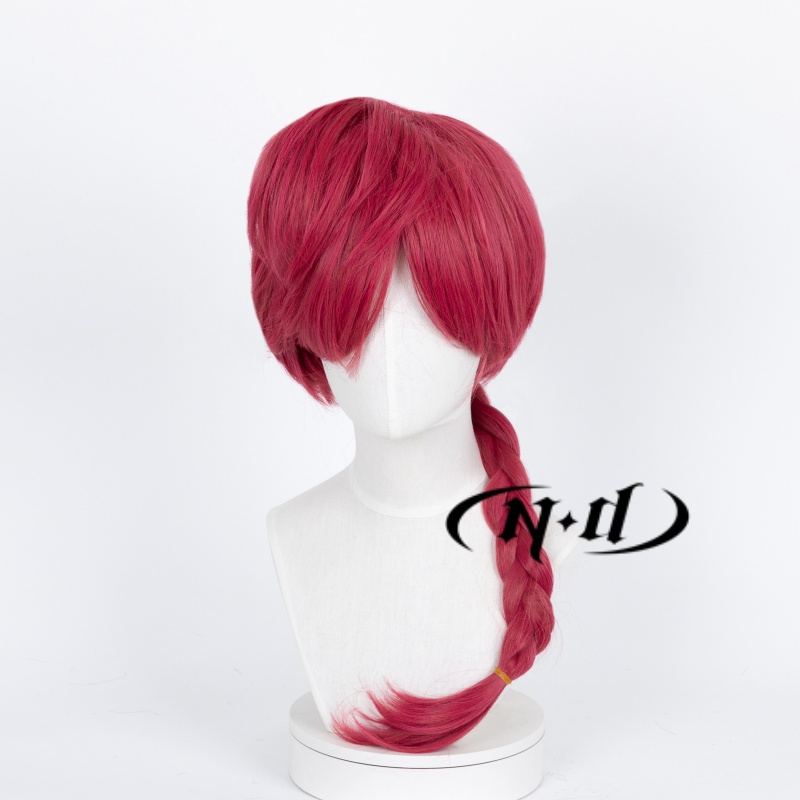 ND Ranma Saotome Cosplay Wigs  - Anime Cosplay With Red Hair 评论和价格