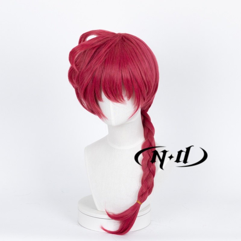 ND Ranma Saotome Cosplay Wigs  - Anime Cosplay With Red Hair 评论和价格