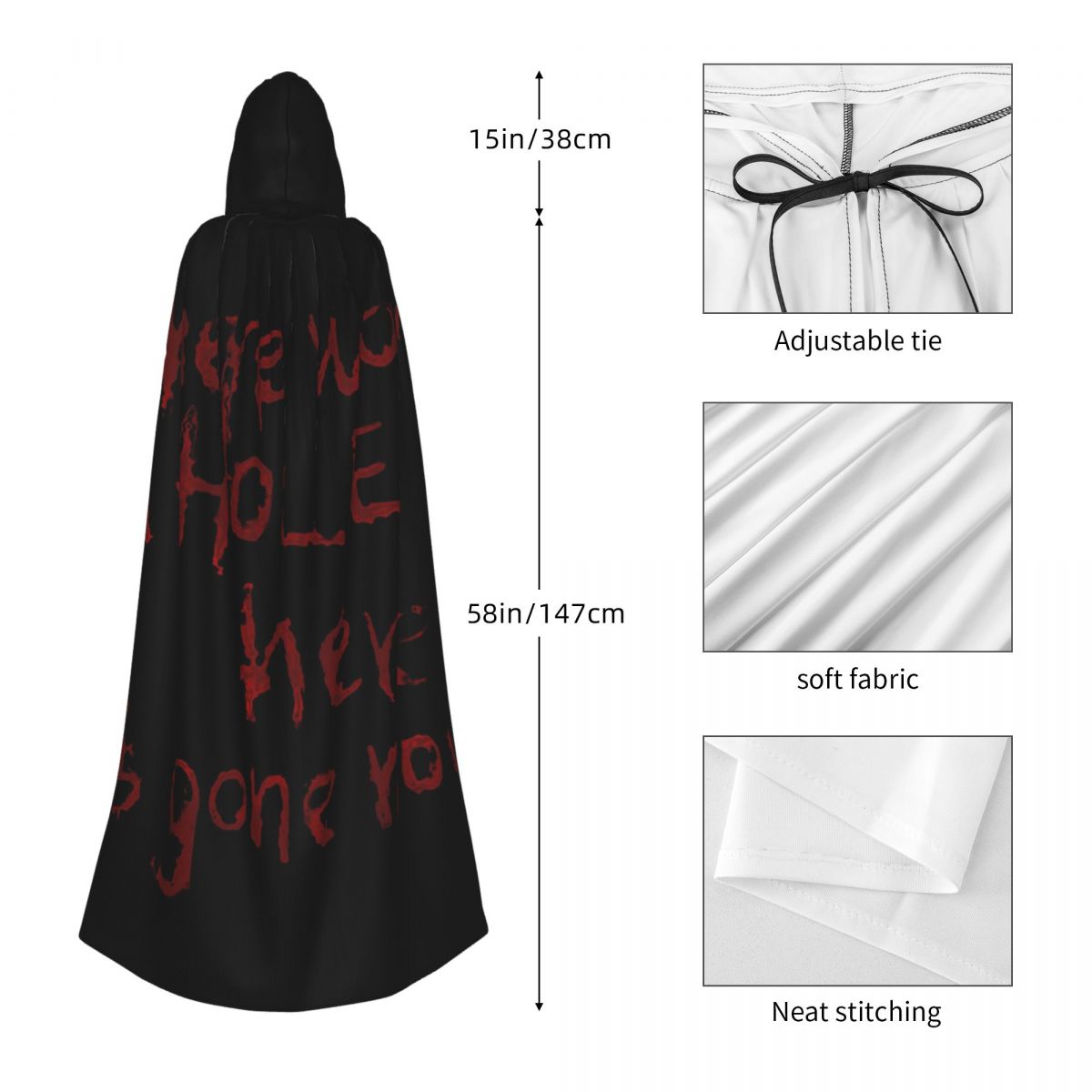 There Was A Hole Here. It's Go - Anime Cosplay Quotes 评论和价格