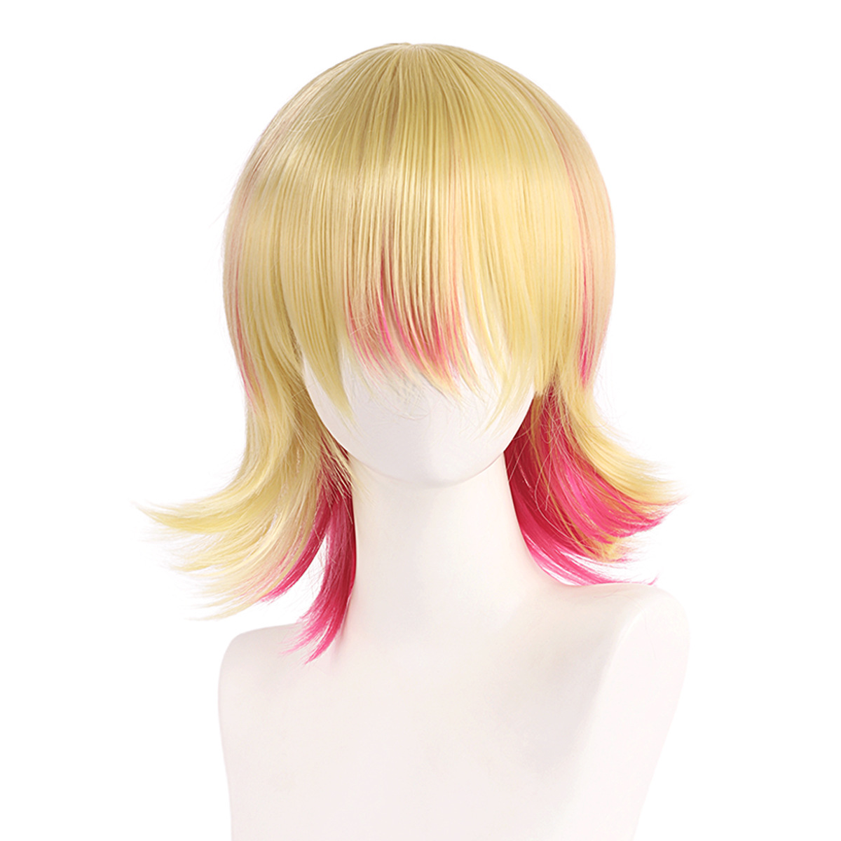 Synthetic Cosplay Wig Short Bl - Anime Cosplay Duo 评论和价格