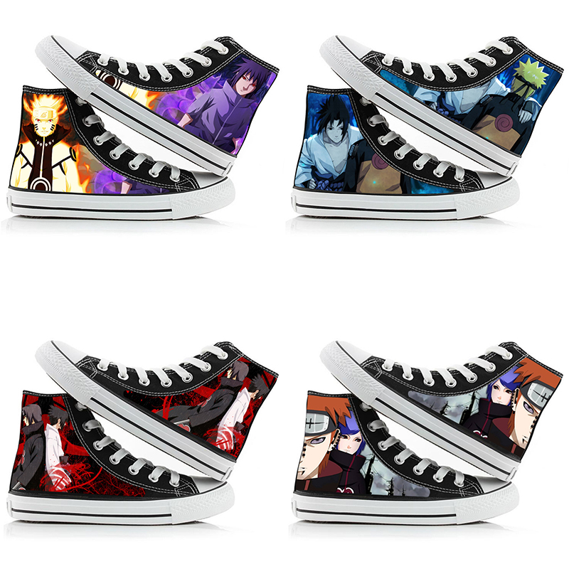 Naruto Uzumaki High-Top Canvas - Anime Cosplay Ideas Girl 评论和价格