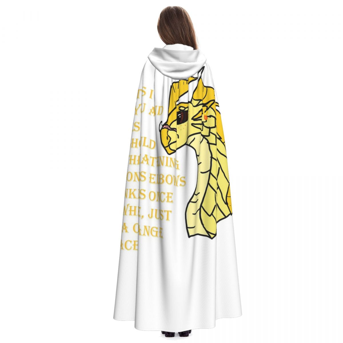 Qibli Quote Long Hooded Cloak  - Anime Cosplay Quotes 评论和价格