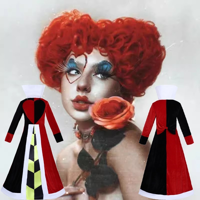 Queen Anime Red Heart Movie Co - Anime Cosplay With Red Hair 评论和价格