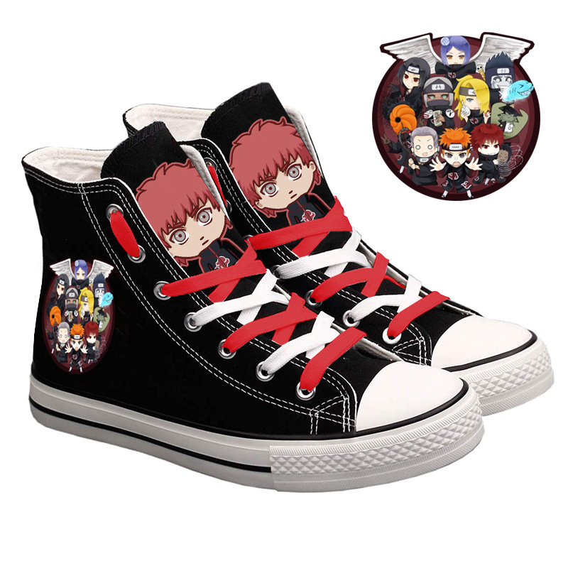 Naruto Uzumaki High-Top Canvas - Anime Cosplay Ideas Girl 评论和价格