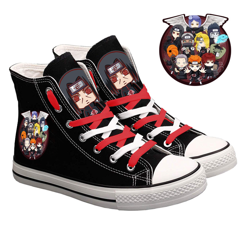 Naruto Uzumaki High-Top Canvas - Anime Cosplay Ideas Girl 评论和价格