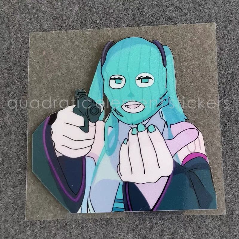 Miku Motorcycle Sticker Water  - Cosplay Anime N 评论和价格