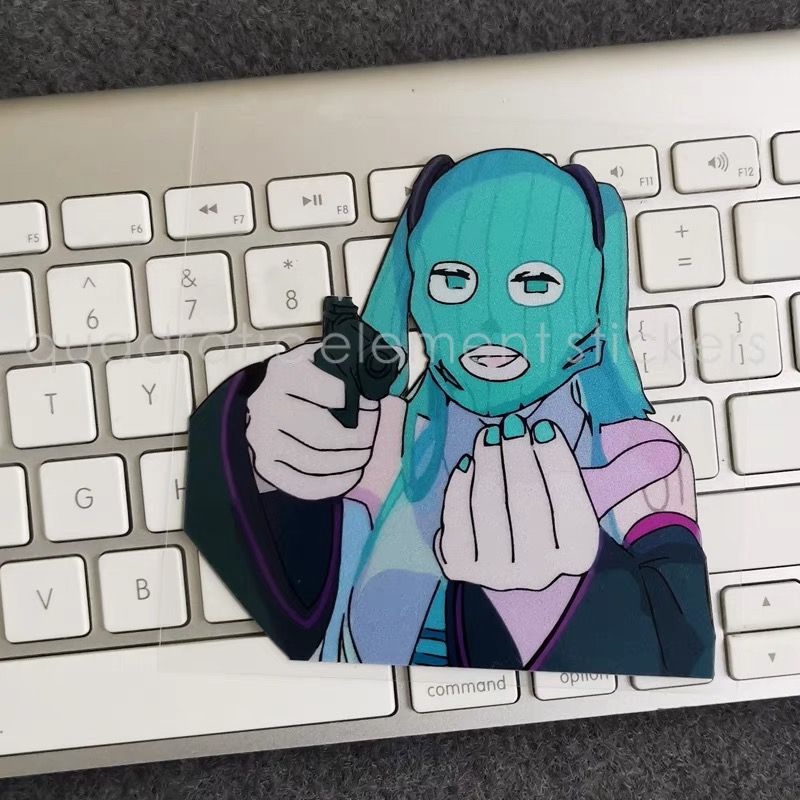 Miku Motorcycle Sticker Water  - Cosplay Anime N 评论和价格