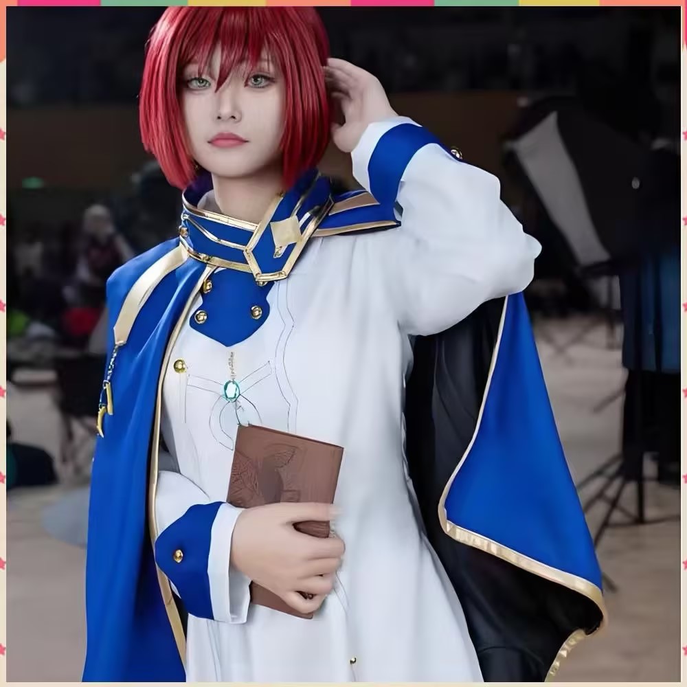 Shirayuki Cosplay Costumes Ani - Anime Cosplay With Red Hair 评论和价格