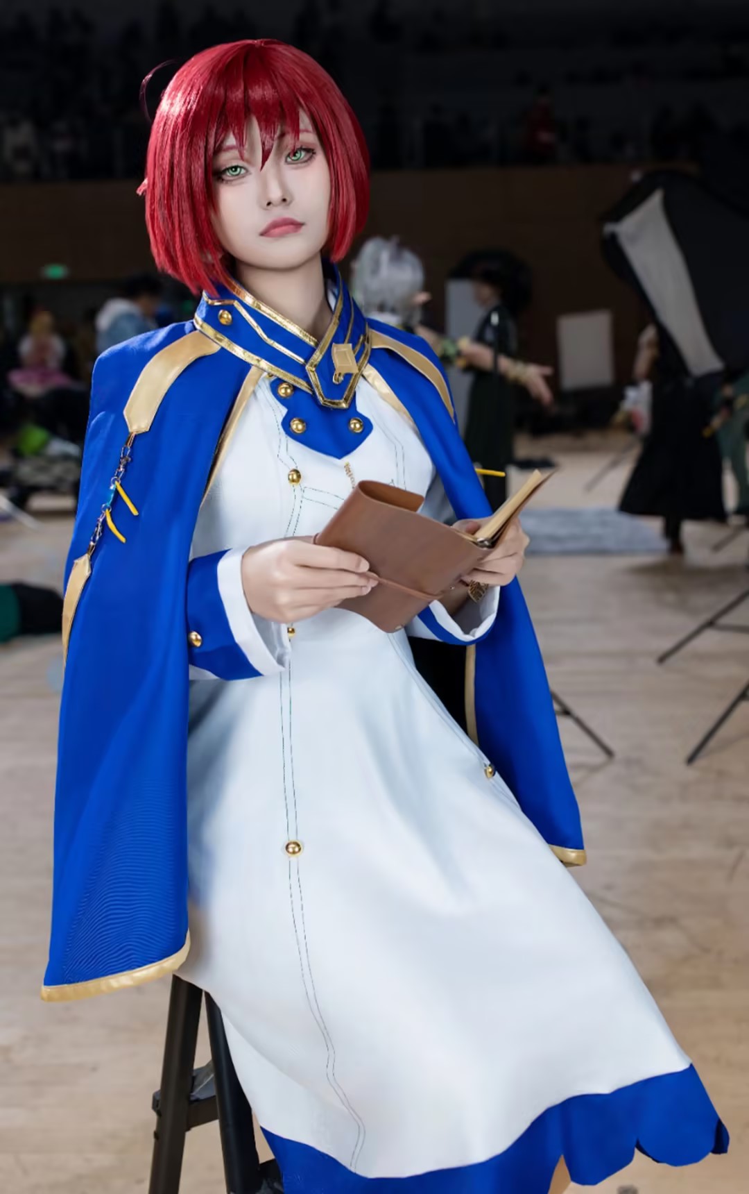 Shirayuki Cosplay Costumes Ani - Anime Cosplay With Red Hair 评论和价格