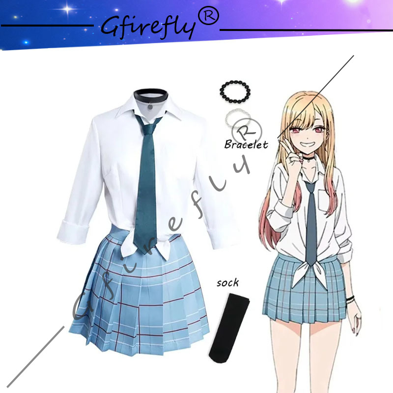 Anime My Dress-Up Darling Mari - Anime Marin Cosplay 评论和价格