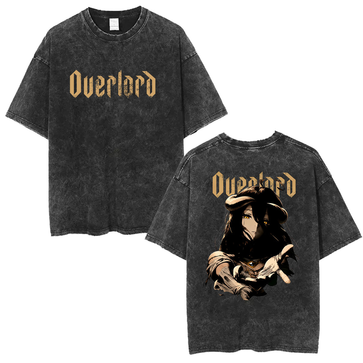 Vintage Washed Anime Overlord  - Anime Cosplay Albedo 评论和价格