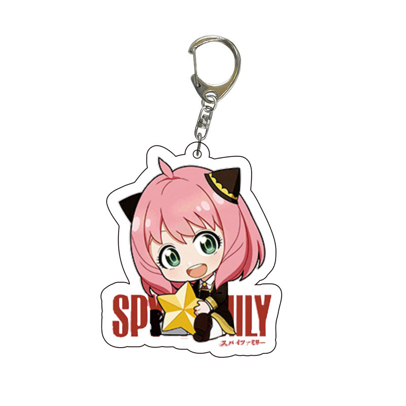 Spy x Family Acrylic Keychain  - Anime Cosplay Yor 评论和价格