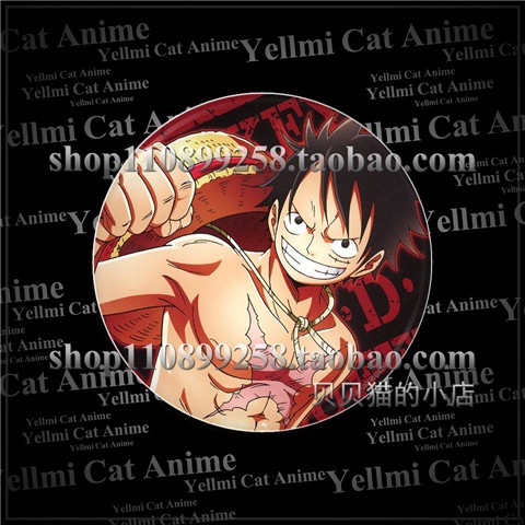 One Piece Straw Hat Luffy Red  - Anime Cosplay With Red Hair 评论和价格