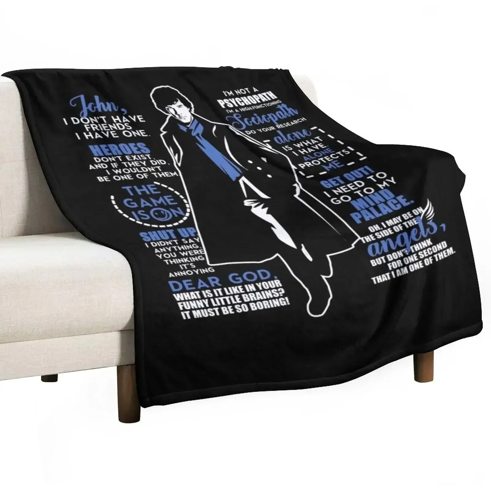 Quotes. V2.0 Throw Blanket val - Anime Cosplay Quotes 评论和价格