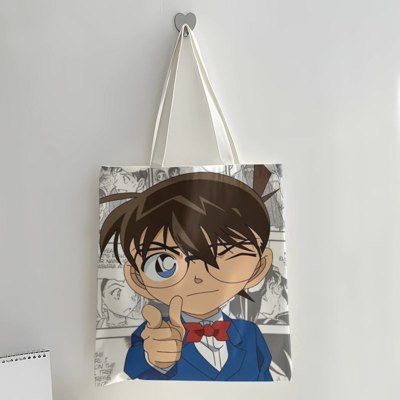 Cute Conan Anime Canvas Bag La - Anime Cosplay Shop 评论和价格