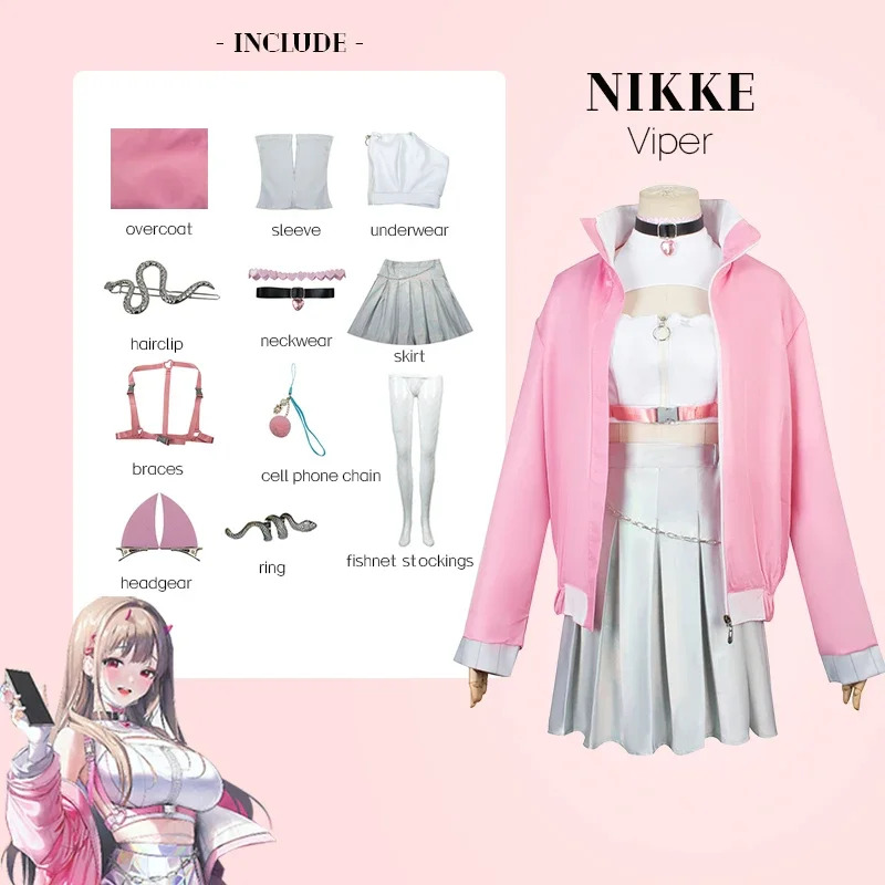 Anime Viper Nikke The Goddess  - Cosplay Anime N 评论和价格