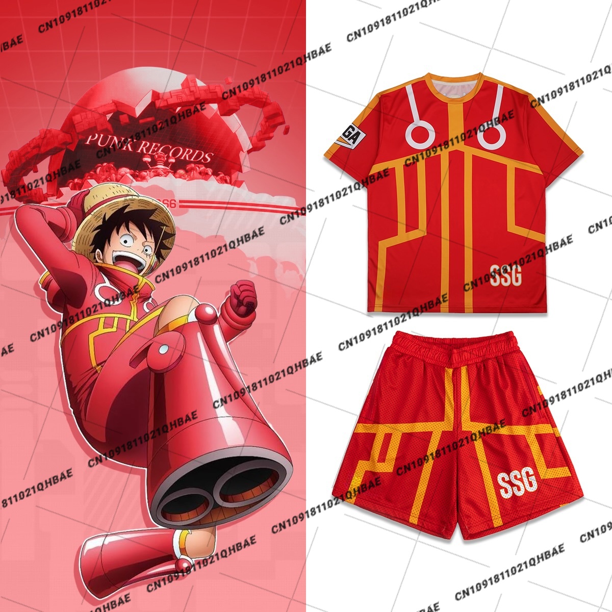New Egghead Island Monkey D. L - Anime Cosplay And Costumes 评论和价格