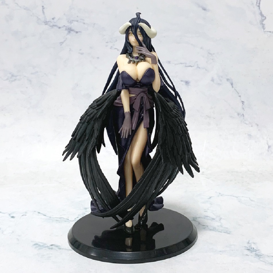 18cm Anime Overlord Figure Alb - Anime Cosplay Albedo 评论和价格