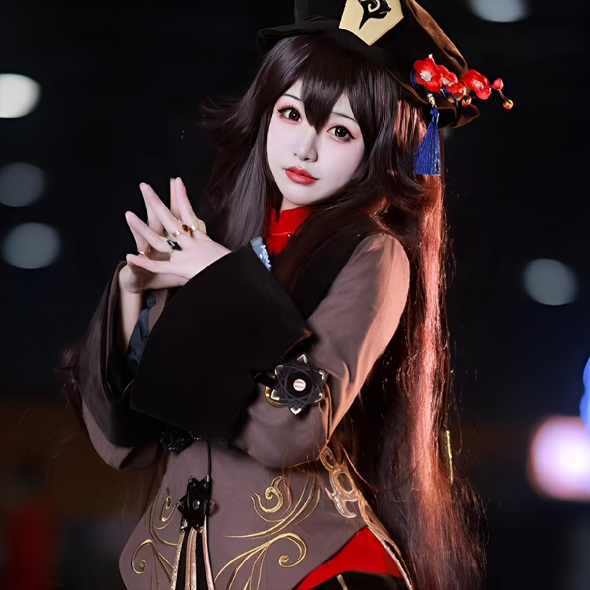 Genshin Impact Hu Tao Cosplay  - Anime Cosplay Duo 评论和价格