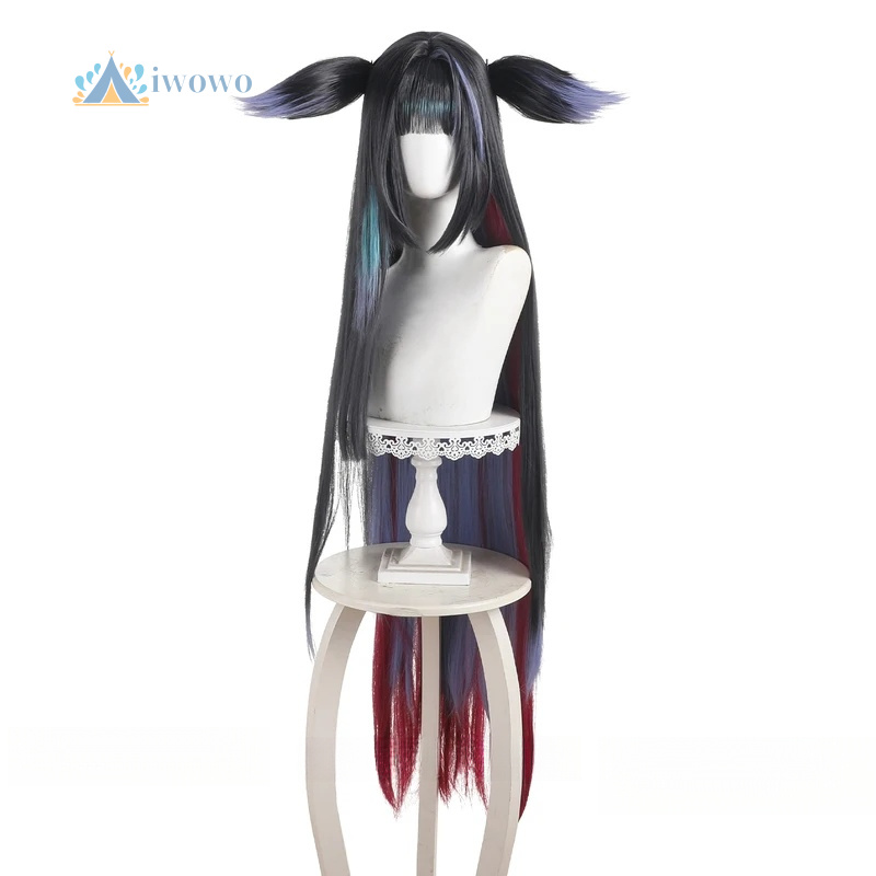 Arknights Mio Cosplay Wig Blac - Anime Cosplay Black Girl 评论和价格
