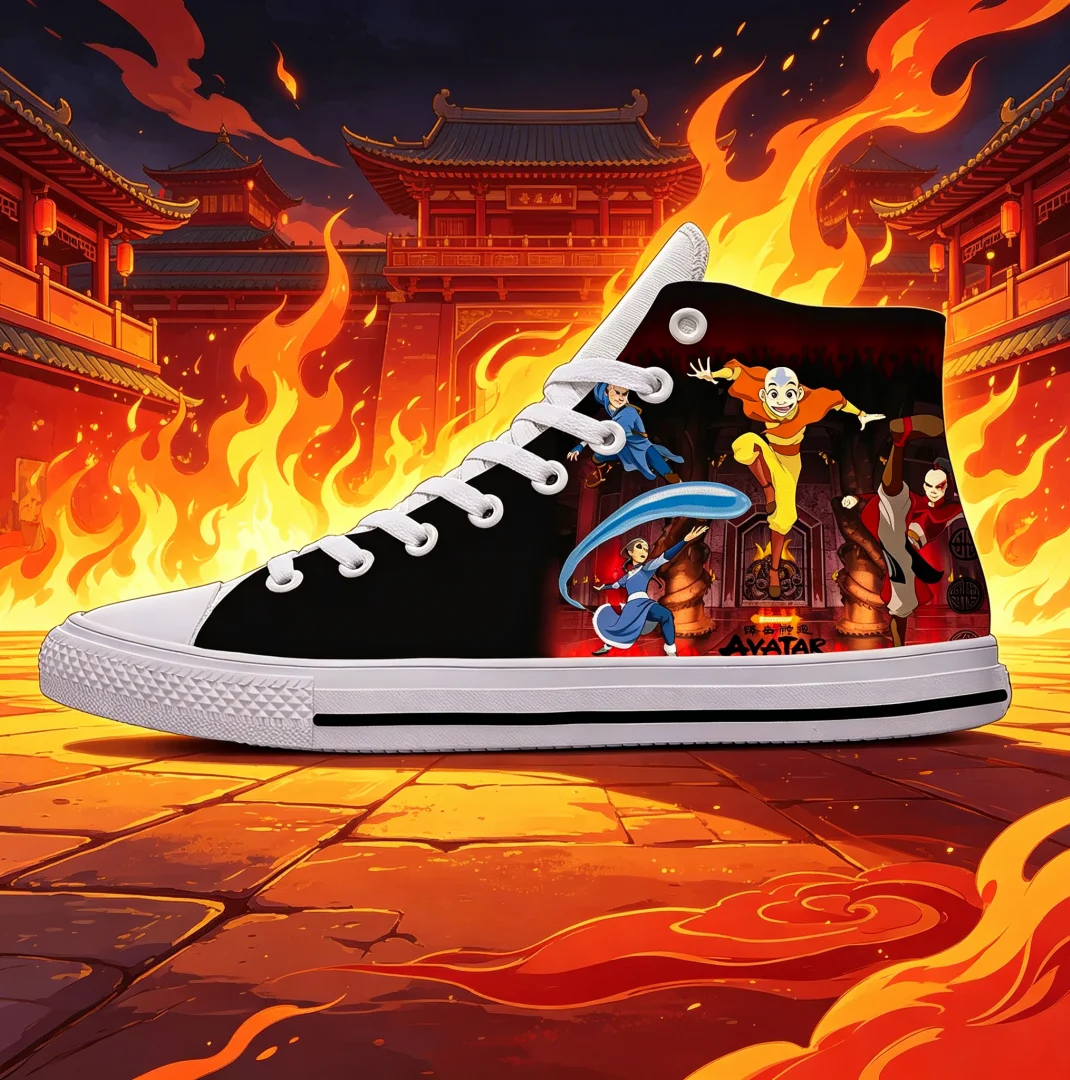 Avatar The Last Airbender Shoe - Cosplay Avatar Anime 评论和价格
