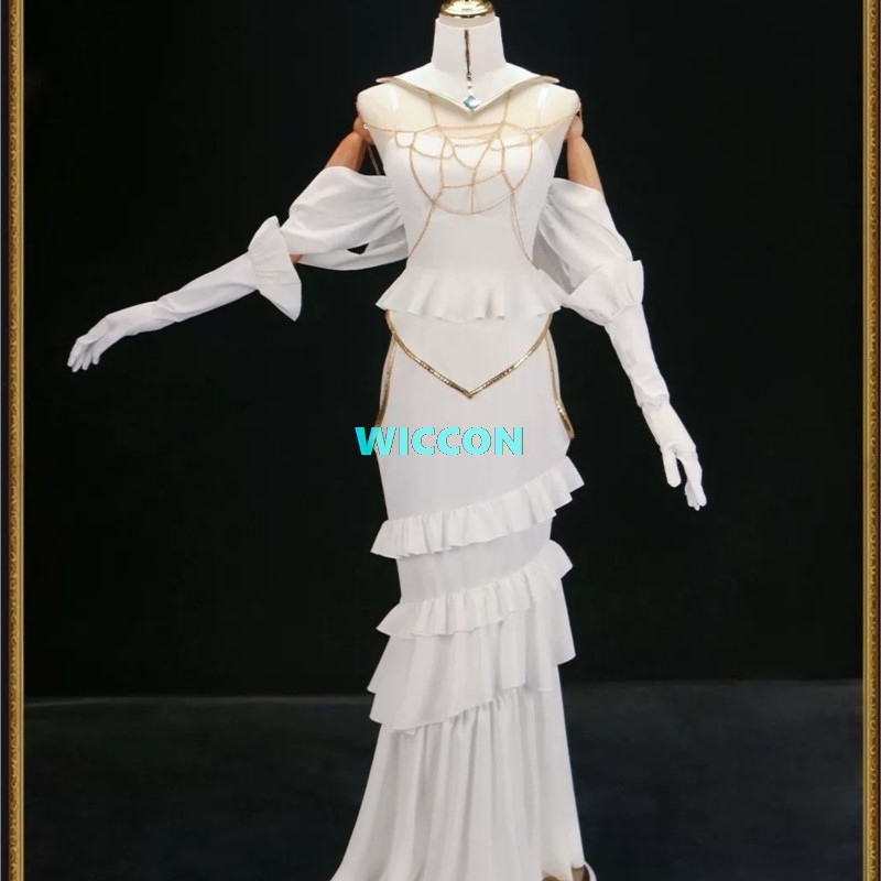 IN STOCK Albedo Costume Wig Wo - Anime Cosplay Albedo 评论和价格