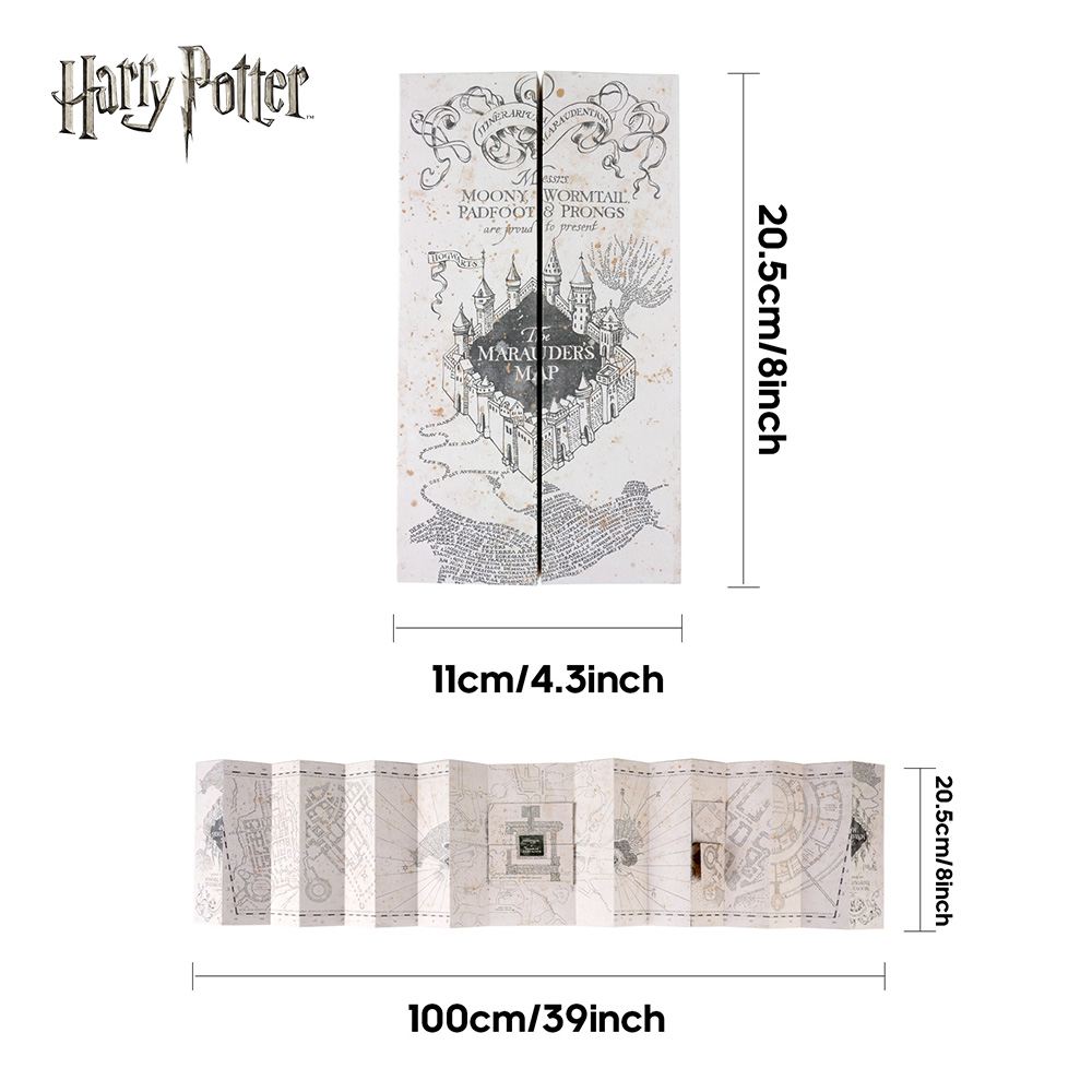 1PC Map Of The Marauder's Scho - Anime Cosplay And Costumes 评论和价格