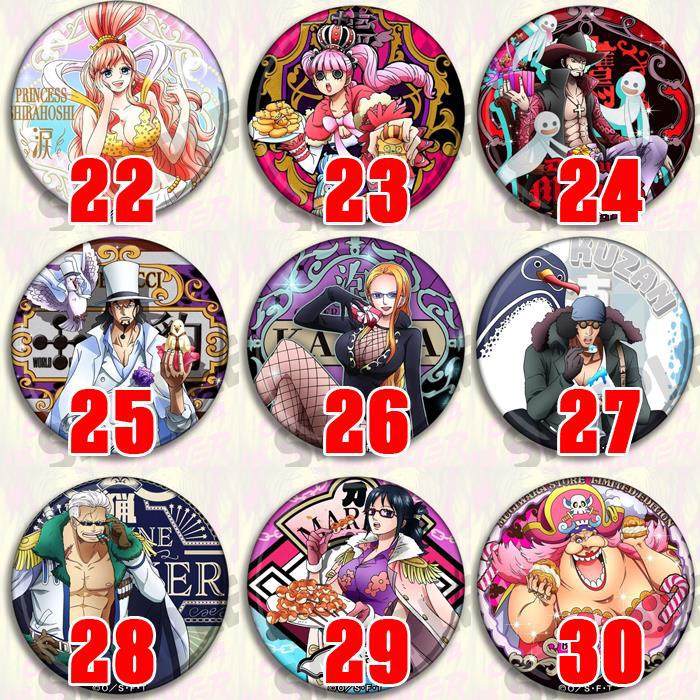 One Piece Anime Brooch Badge L - Anime Cosplay With Red Hair 评论和价格